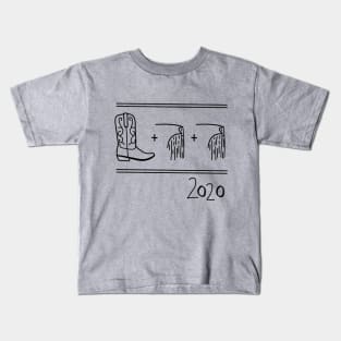 Boot and an edge and then another another - hand drawn illustration. How do you say Mayor Pete Buttigieg's name? 2020 Presidential race. Kids T-Shirt